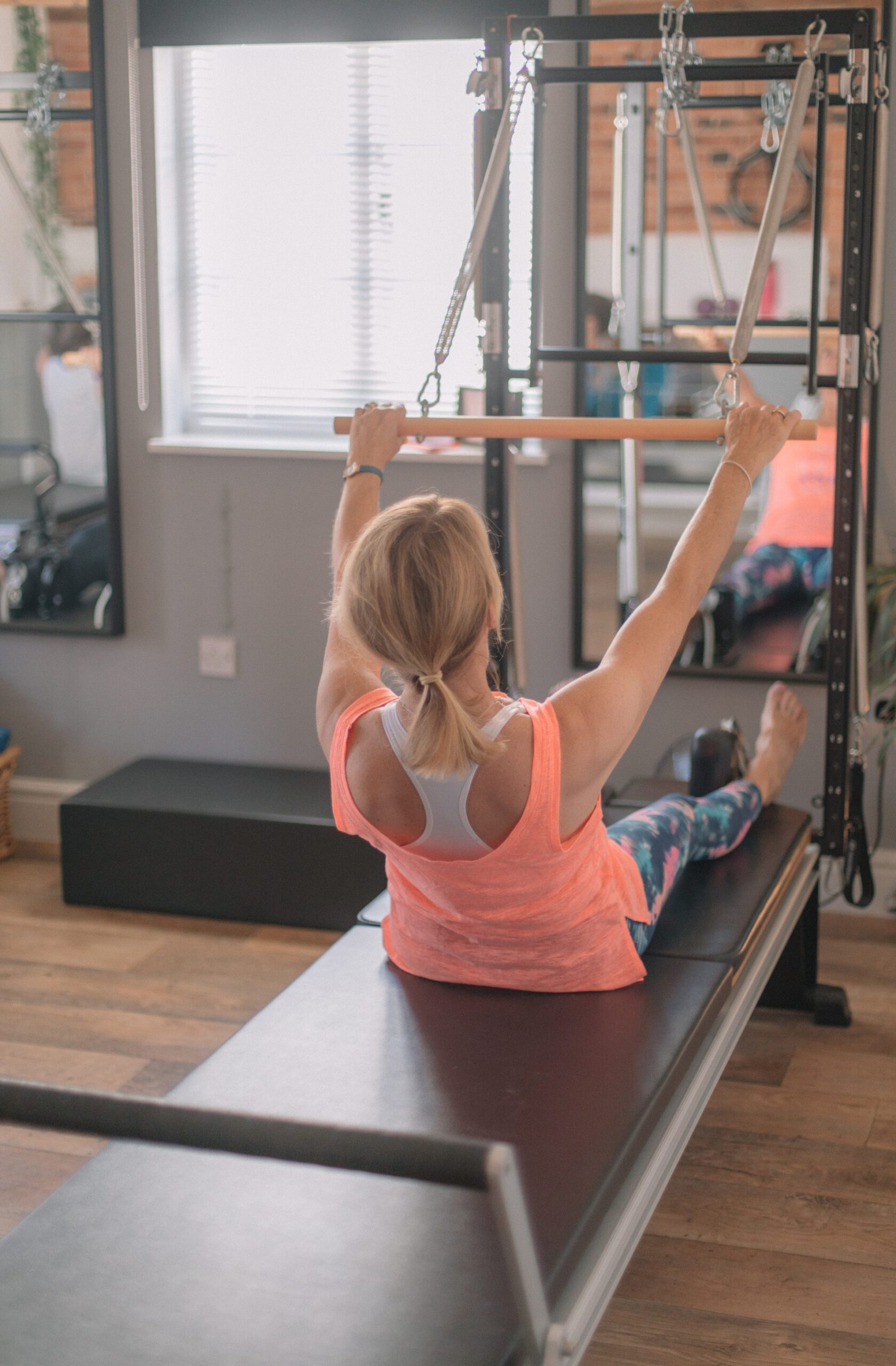 Tower Pilates exercises at The Old Dairy Studio