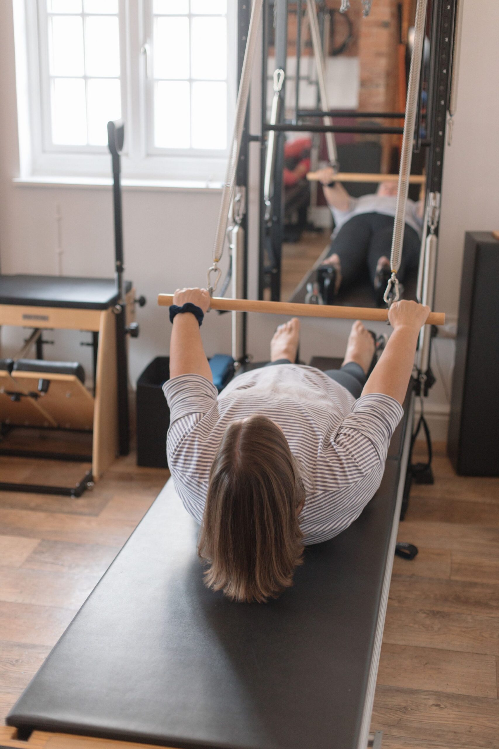 Tower Reformer work at The Old Dairy Pilates Studio