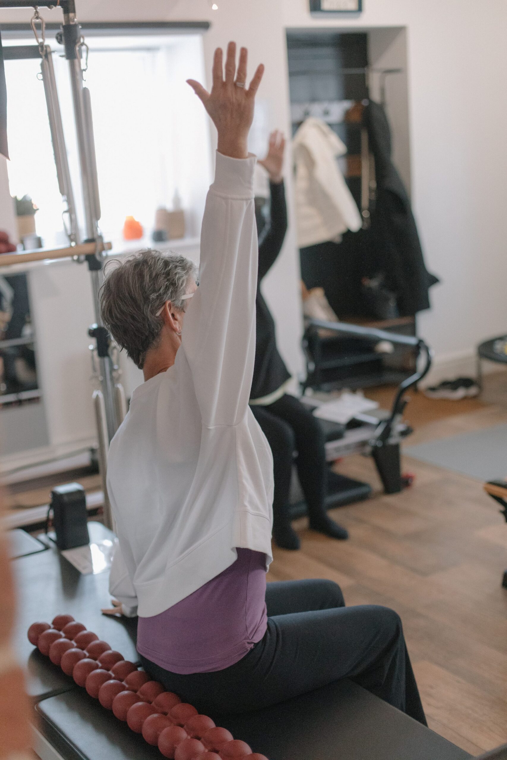 Functional pelvic floor training on reformer